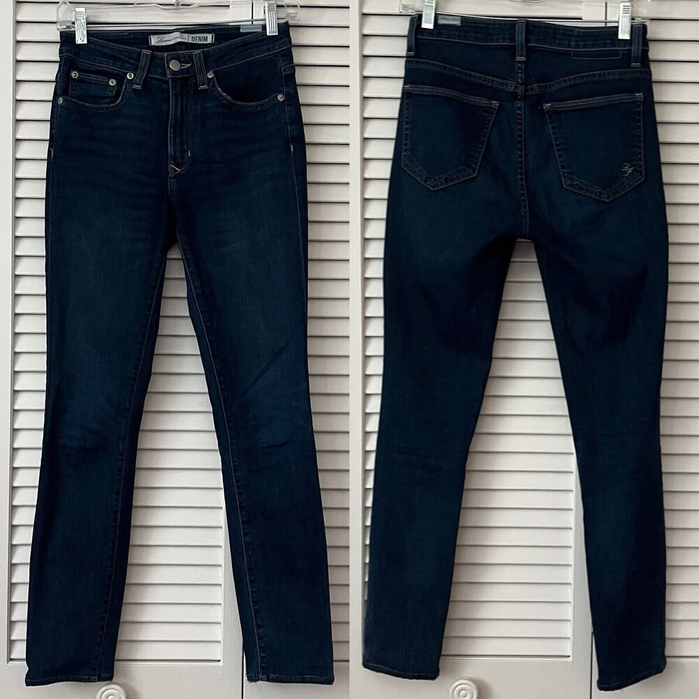 Lovers + Friends mason high rise skinny jeans size 25, made in USA, classic
